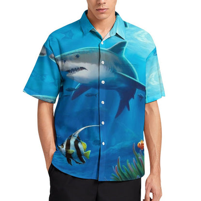 Men's Hawaiian Print Resort Shirt 2304108672