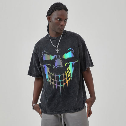 Unisex Vintage Solid Wash T-Shirts 2305101612
