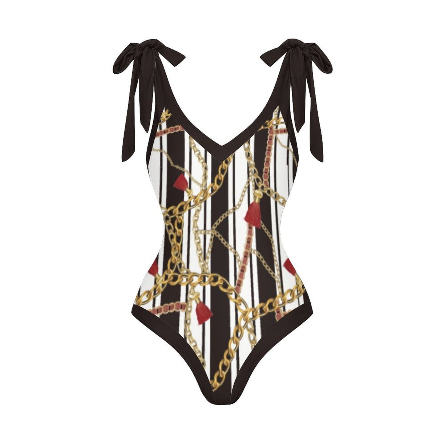 Casual Printed One Piece Swimsuit And Cover Up 2306100604
