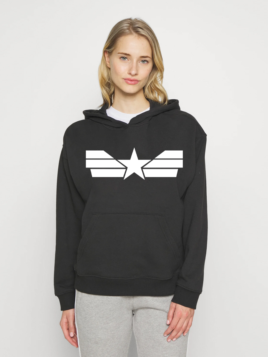 Unisex Fashion Casual Marvel Super Hero Printed Hoodie