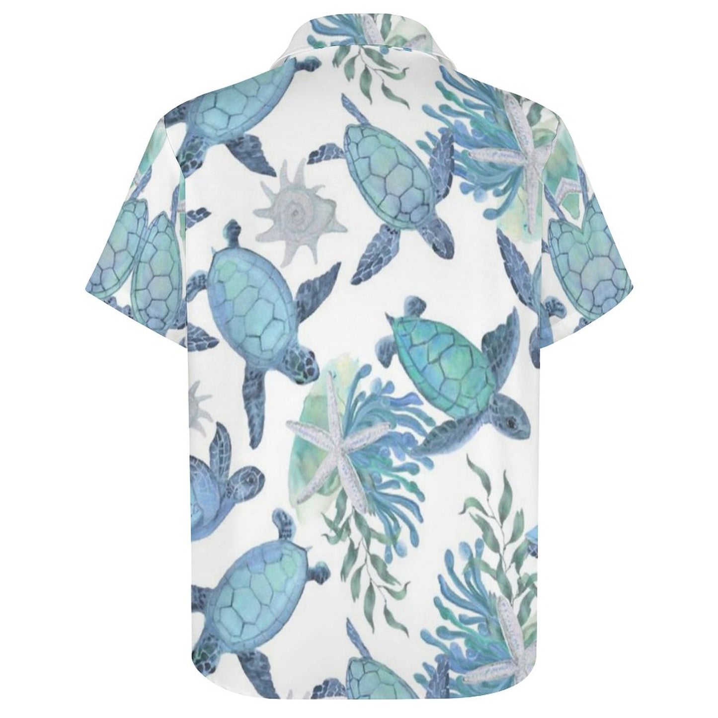 Men's Hawaiian Print Resort Shirt 2305101674