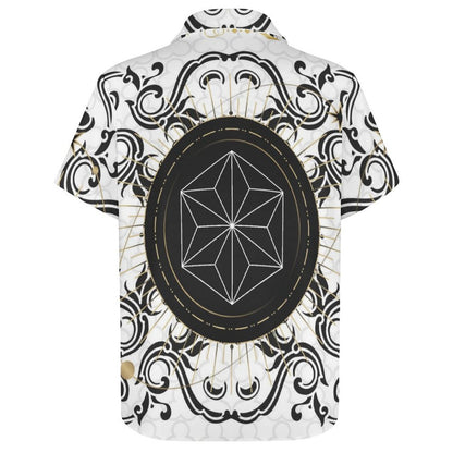 Men's Fashion Casual Printed Short Sleeve Shirts 2306101348