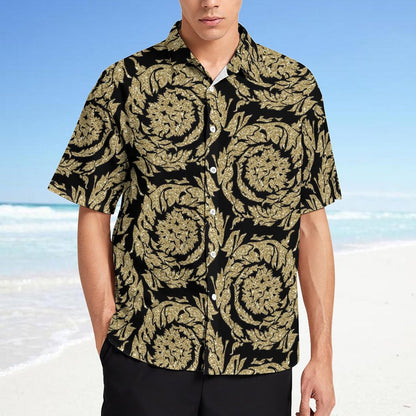 Men's Fashion Casual Printed Short Sleeve Shirts 2306100027