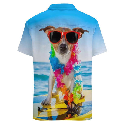 Men's Hawaiian Casual Short Sleeve Shirt 2307100346