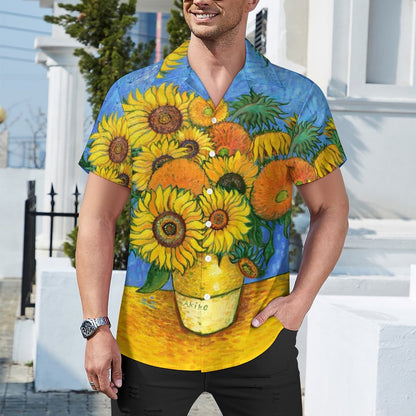 Men's Hawaiian Print Casual Shirt 2304103182