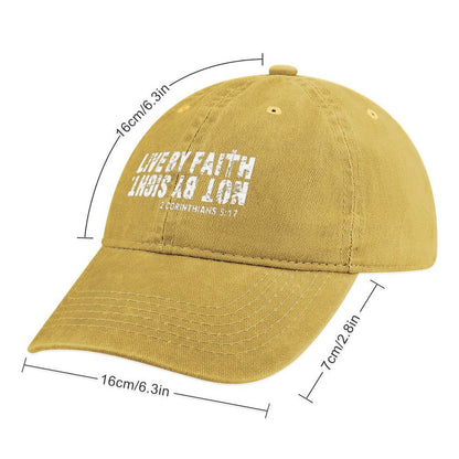 JOC Washed Denim Baseball Cap 2305103303
