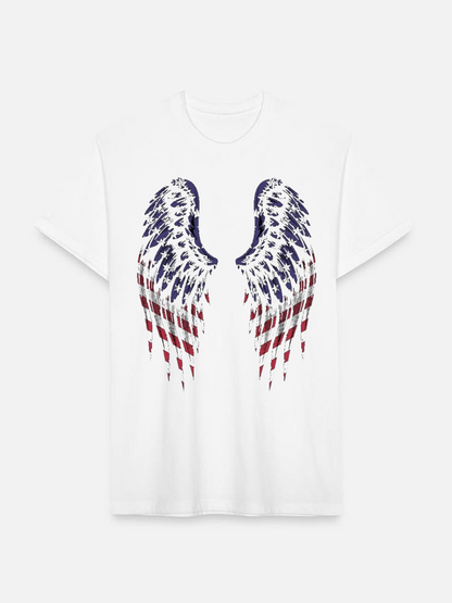 Men's Casual Printed Round Neck Short Sleeve T-Shirt