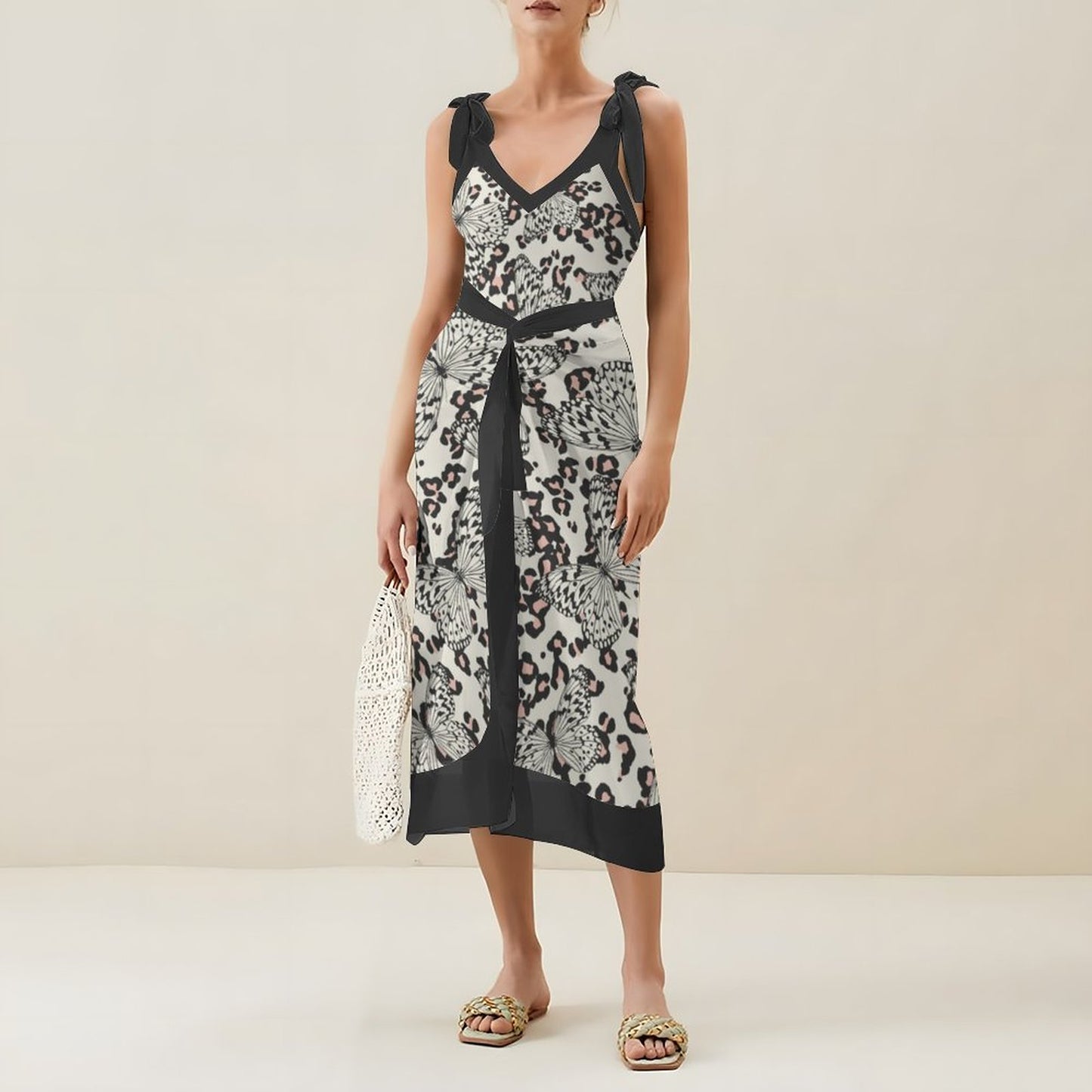 Casual Printed One-Piece Swimsuit And Cover Up 2305102872