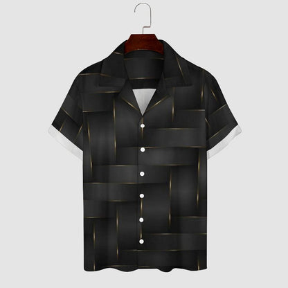 Men's Hawaiian Casual Short Sleeve Shirt 2305103891