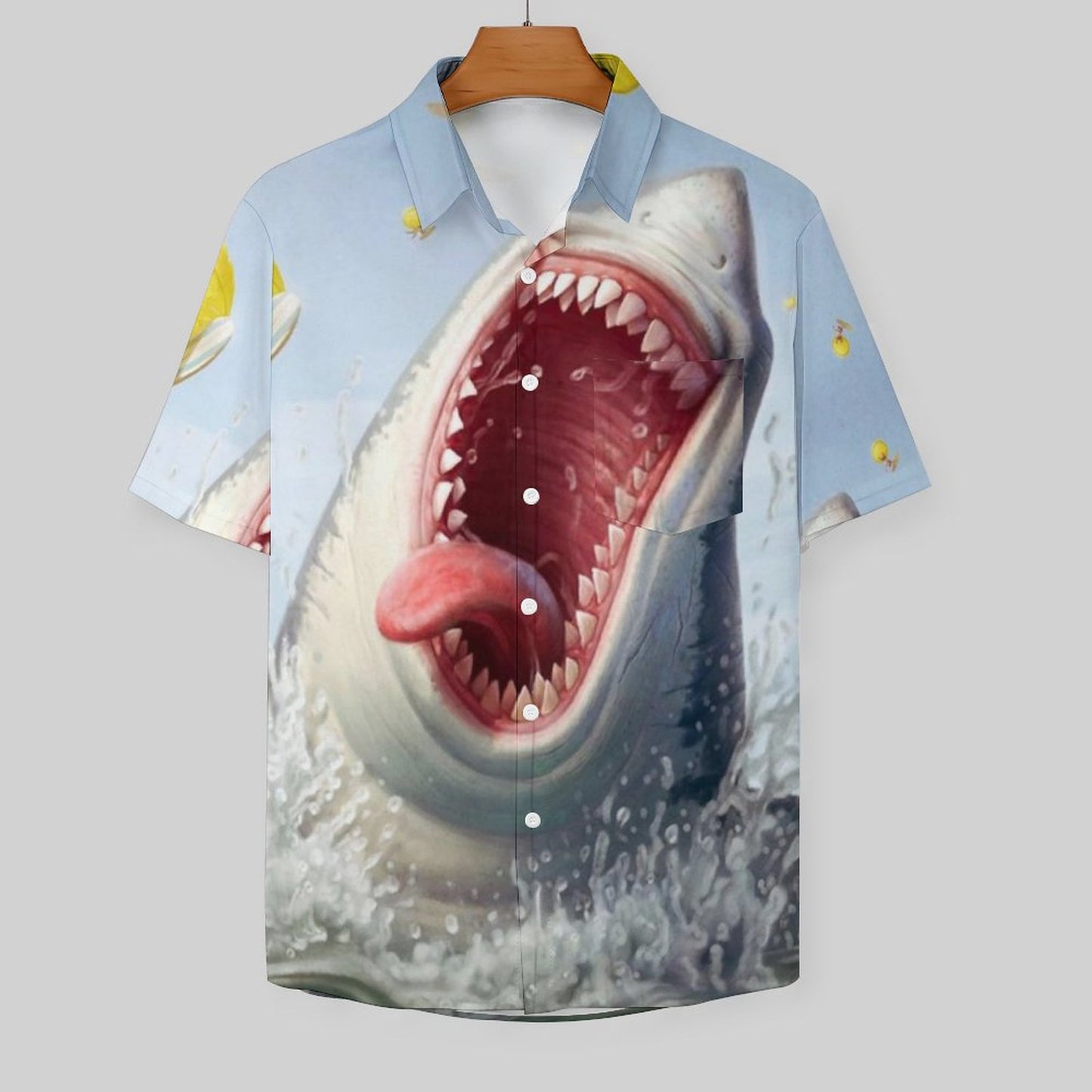 Men's Hawaiian Print Resort Shirt 2304108670