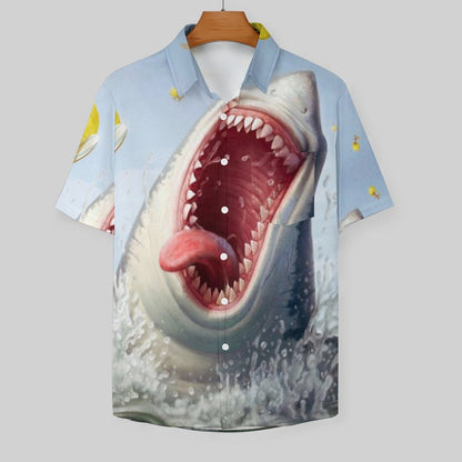 Men's Hawaiian Print Resort Shirt 2304108670