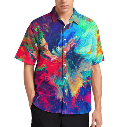 Men's Hawaiian Casual Short Sleeve Shirt 2306103839