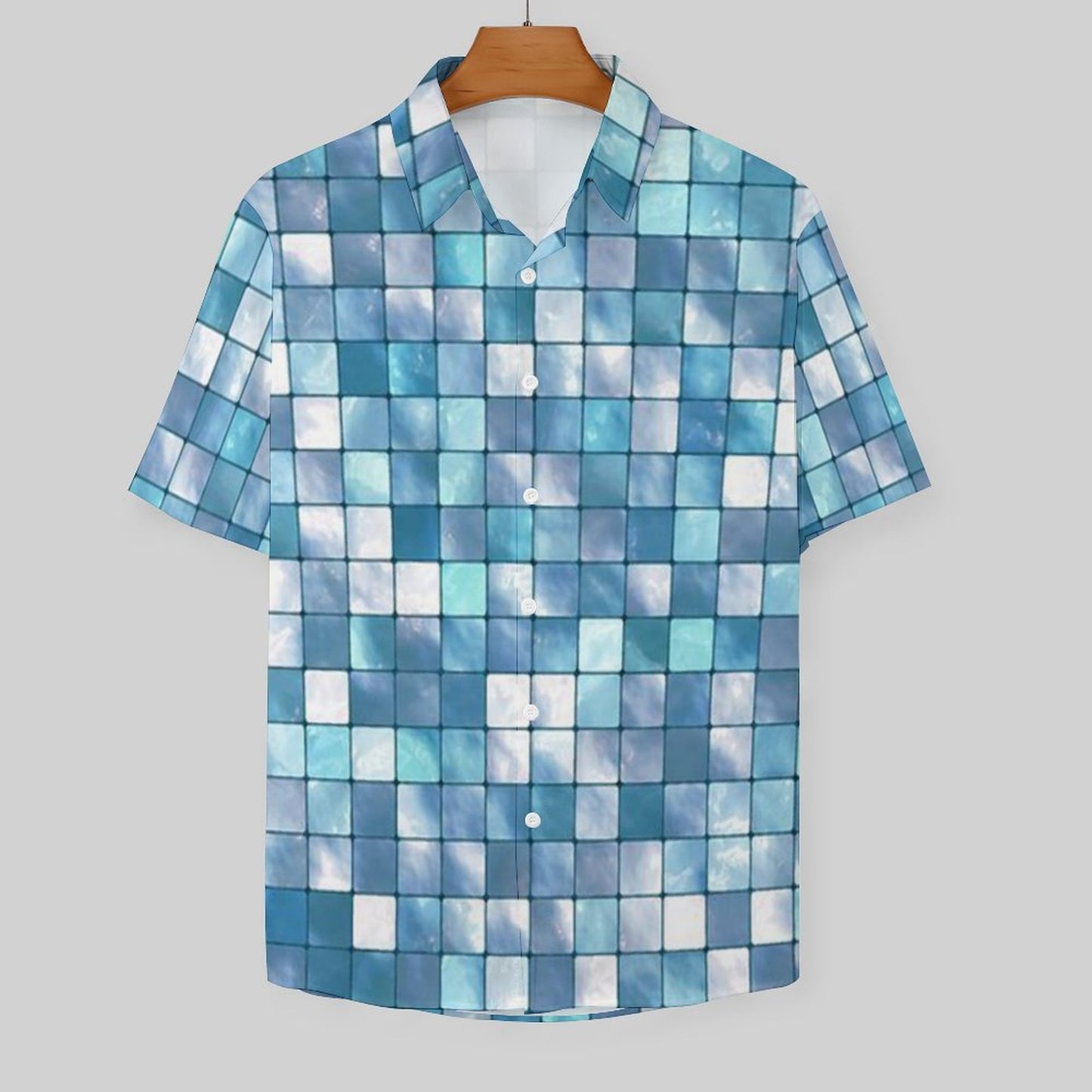 Men's Fashion Casual Printed Short Sleeve Shirts 2306101893