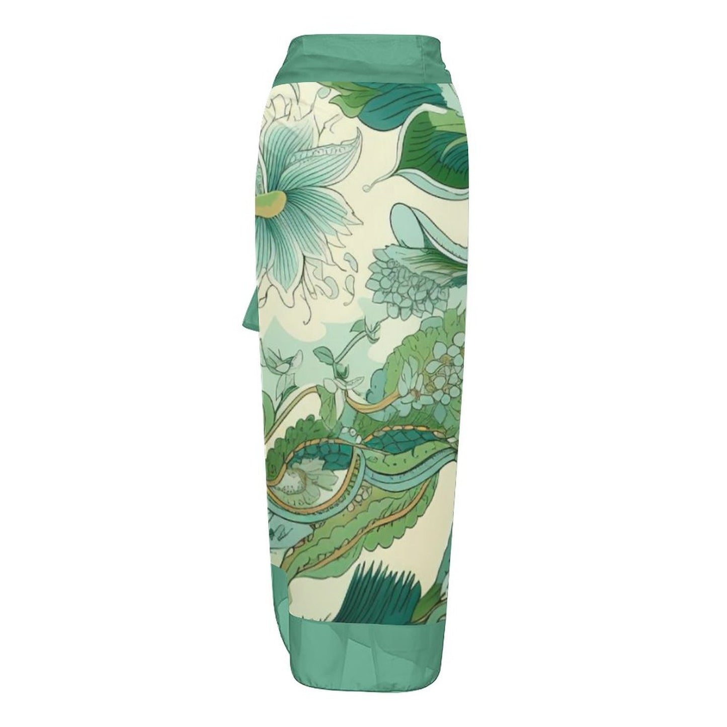 Fashion Printed One Piece Swimsuit And Cover Up 2306103037