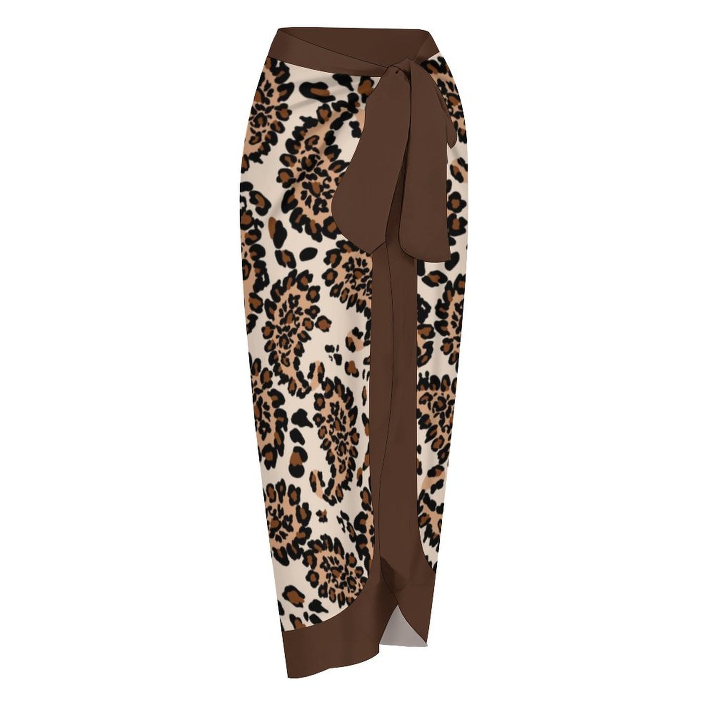 Casual Printed One-Piece Swimsuit And Cover Up 2305102690