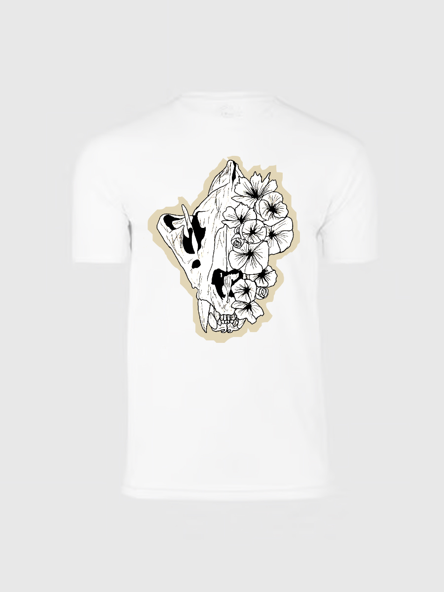 Unisex Round Neck Casual Printed Short Sleeve T-Shirt