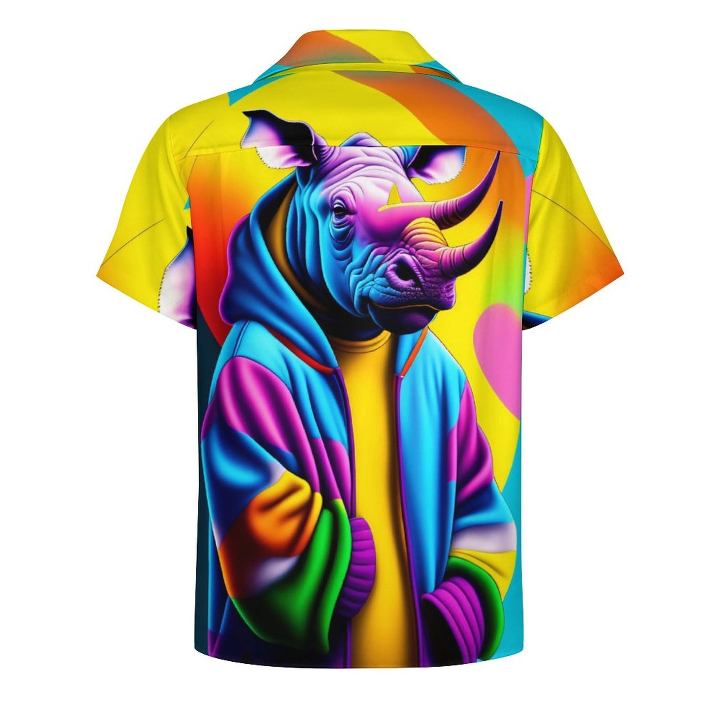 Men Hawaiian Casual Short Sleeve Shirt 2306101370