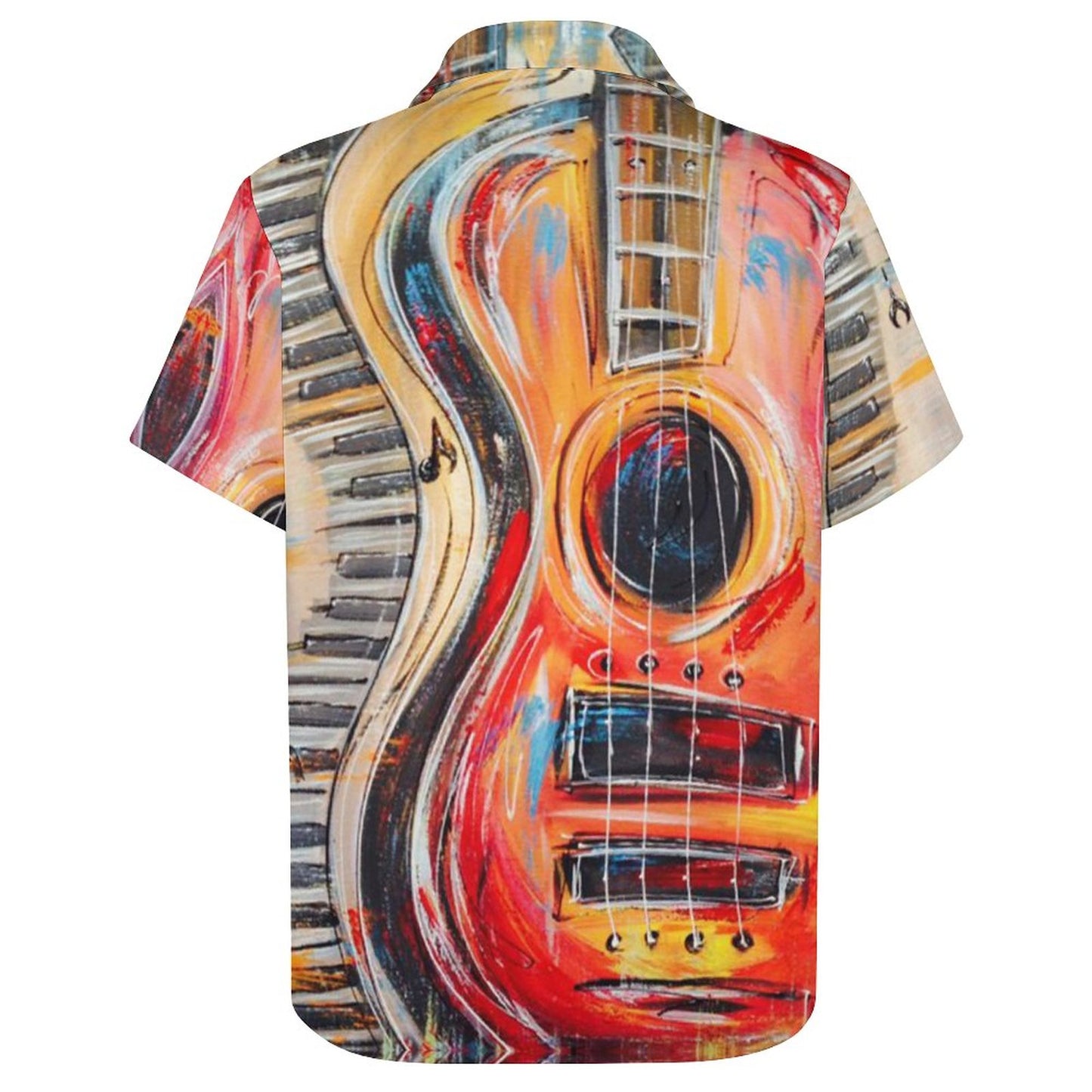 Men's Hawaiian Print Resort Shirt 2305102028
