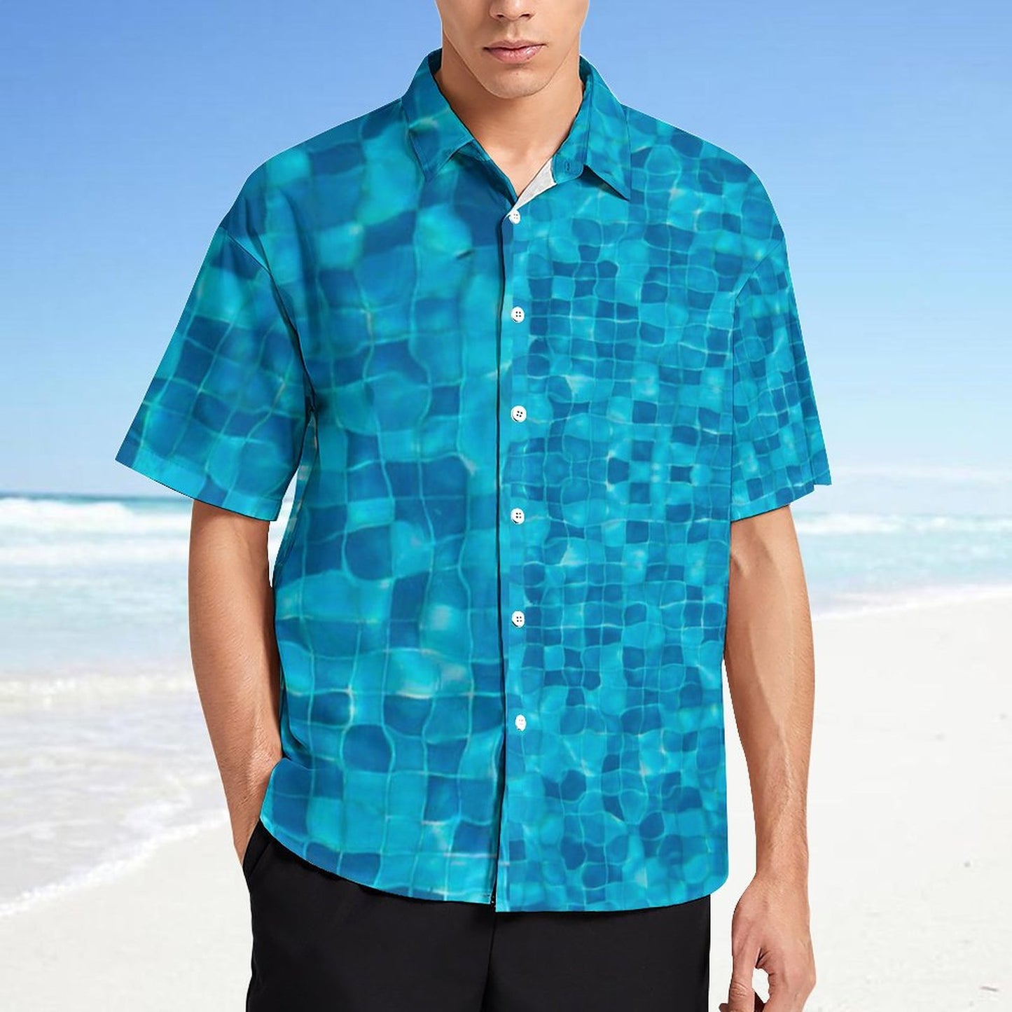 Men's Fashion Casual Printed Short Sleeve Shirts 2306101894