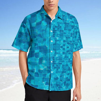 Men's Fashion Casual Printed Short Sleeve Shirts 2306101894