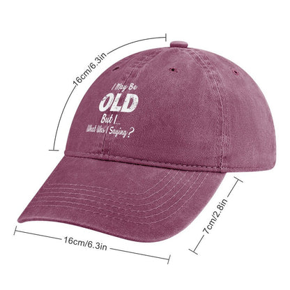 JOC Washed Denim Baseball Cap 2305103325