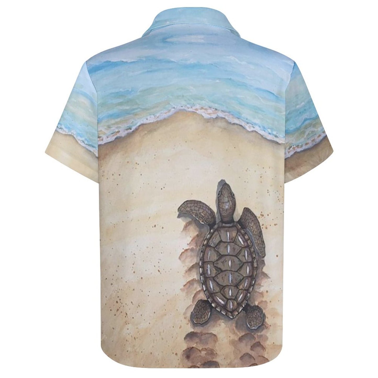 Men's Hawaiian Print Resort Shirt 2305101679