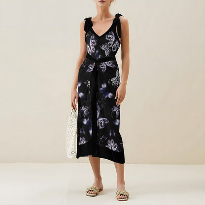 Casual Printed One-Piece Swimsuit And Cover Up 2305103033