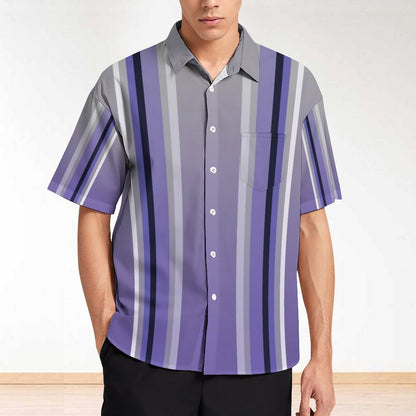 Men's Hawaiian Print Resort Shirt 2305100186
