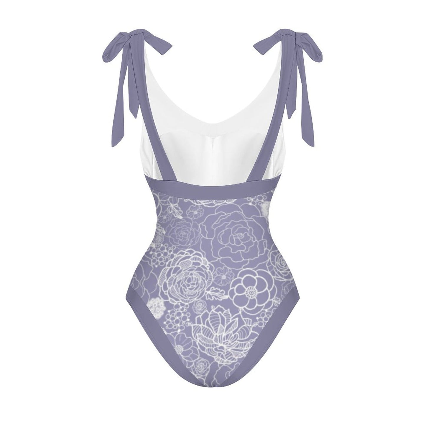 Casual Printed One-Piece Swimsuit And Cover Up 2305102478