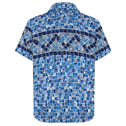 Men's Fashion Casual Printed Short Sleeve Shirts 2306101891