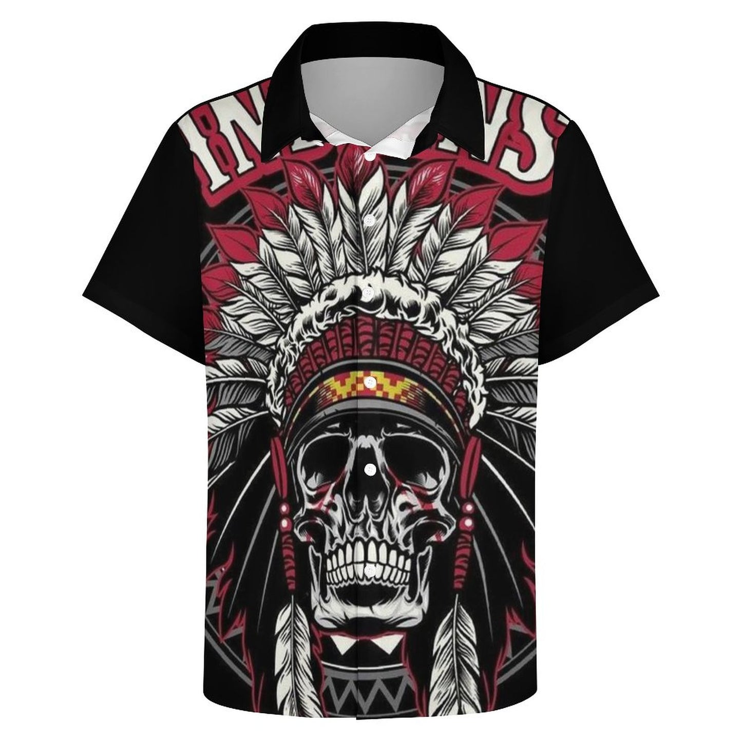 Men's Fashion Casual Printed Short Sleeve Shirts 2306105064
