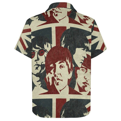 Men's Fashion Casual Printed Short Sleeve Shirts 2306104154