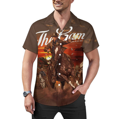 Men's Hawaiian Casual Short Sleeve Shirt 2305101806