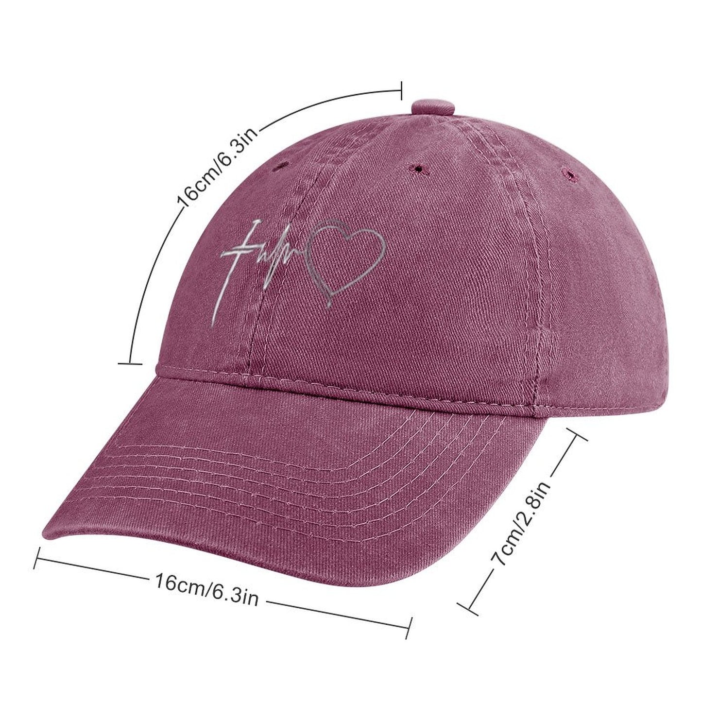 JOC Washed Denim Baseball Cap 2305102581