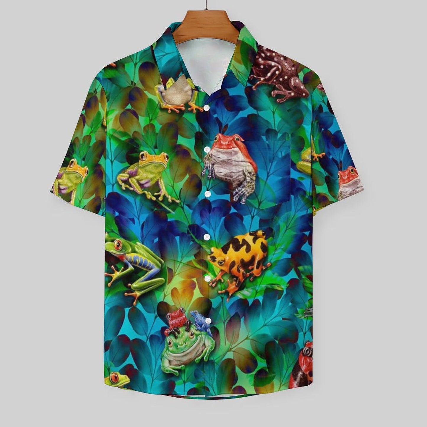 Men's Hawaiian Casual Short Sleeve Shirt 2306105274