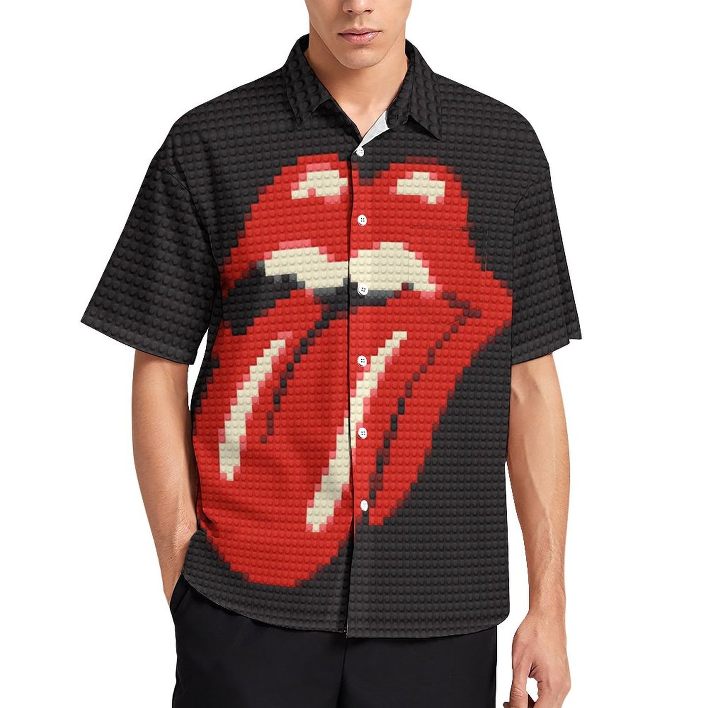 Men's Hawaiian Casual Short Sleeve Shirt 2306103177