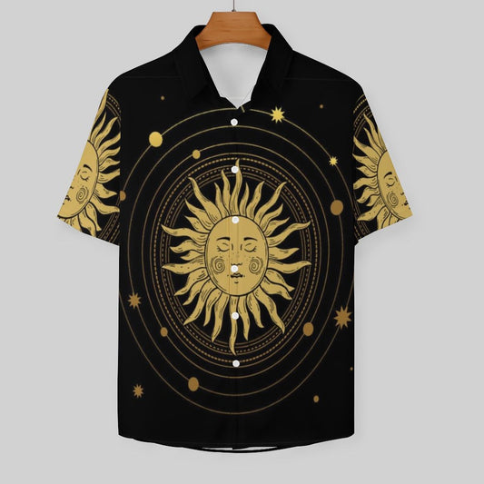Men's Fashion Casual Printed Short Sleeve Shirts 2306100971
