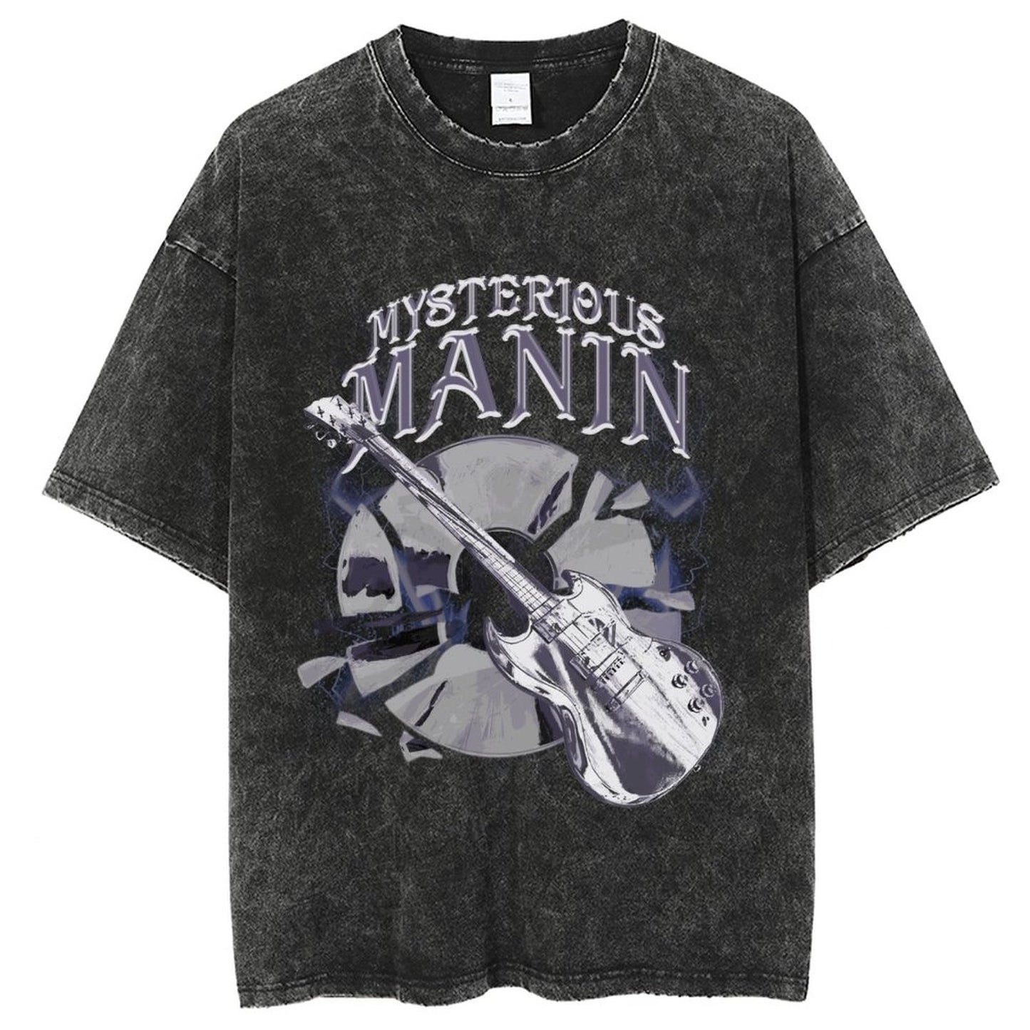 Unisex Vintage Solid Wash T-Shirts 2305102841