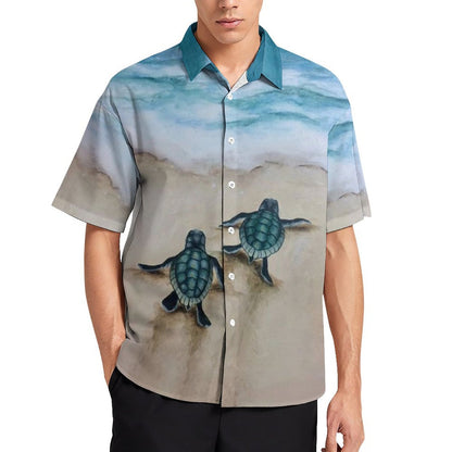 Men's Hawaiian Print Resort Shirt 2304109867