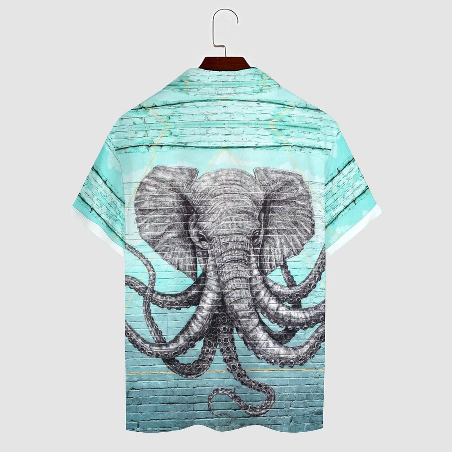 Men's Hawaiian Casual Short Sleeve Shirt 2305105102