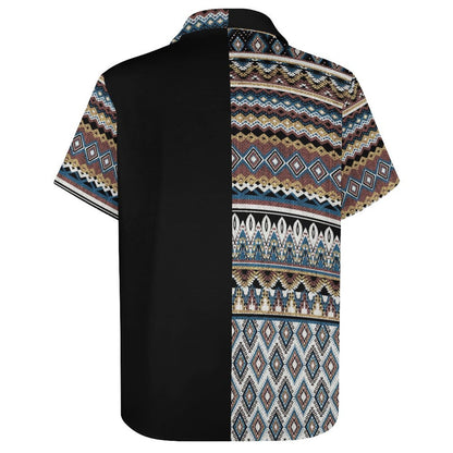 Men's Fashion Casual Printed Short Sleeve Shirts 2306101720