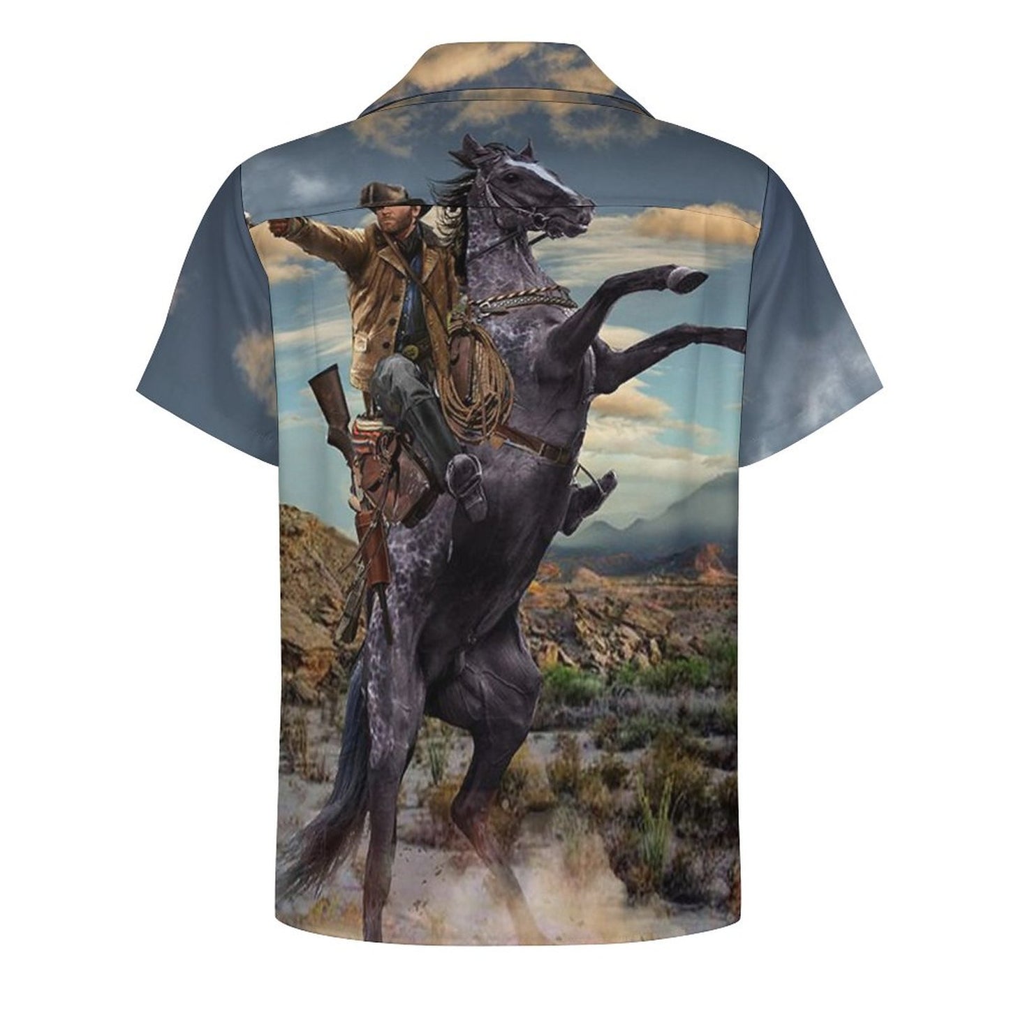 Men's Hawaiian Casual Short Sleeve Shirt 2305101802