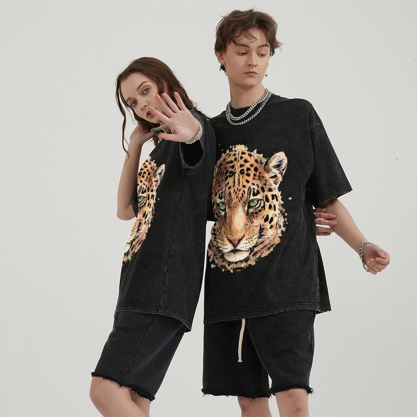 Unisex Vintage Solid Wash T-Shirts 2305101615