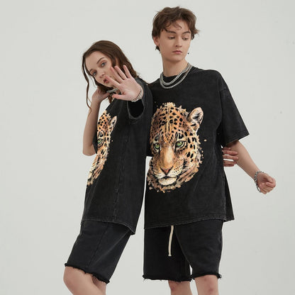 Unisex Vintage Solid Wash T-Shirts 2305101615