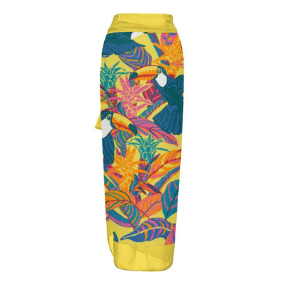 Casual Printed One Piece Swimsuit And Cover Up 2306101889