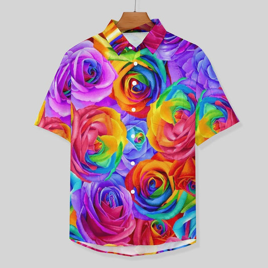 Men's Hawaiian Casual Short Sleeve Shirt 2306103344