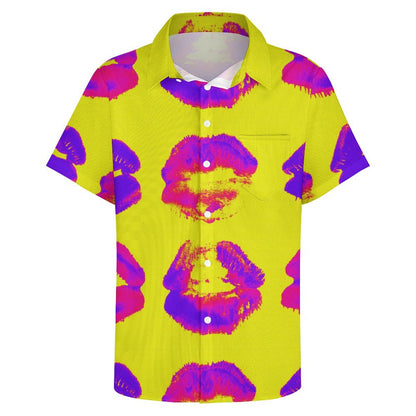 Men's Hawaiian Casual Short Sleeve Shirt 2306105792