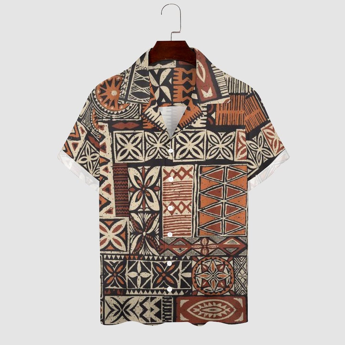 Men's Hawaiian Casual Short Sleeve Shirt 2305102400