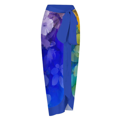 Casual Printed One-Piece Swimsuit And Cover Up 2305102424
