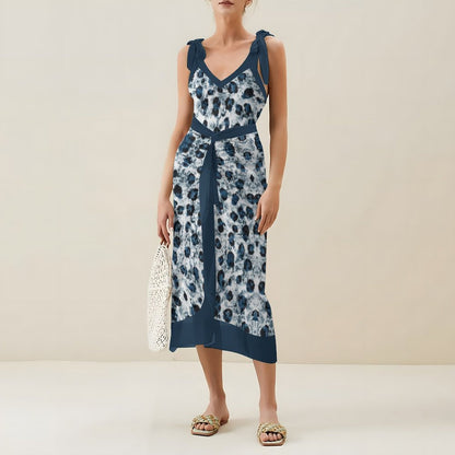 Casual Printed One-Piece Swimsuit And Cover Up 2305102605